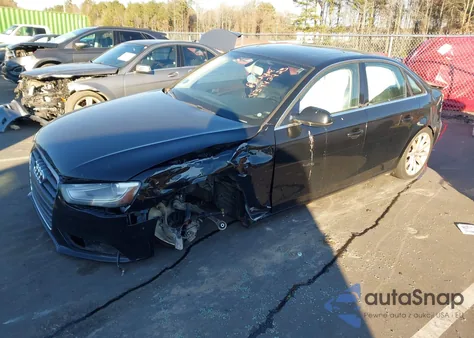 2013 Audi A4 2.0T Premium from USA, damaged, VIN WAUEFAFL8DN035080